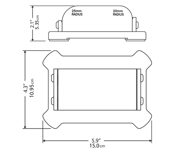 Magnetic Stripe Track Location Gauge