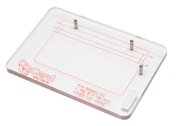 Q-Card 2 & 3 TRK Mag Stripe Location Gauge